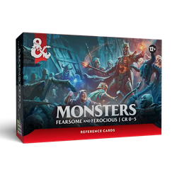 Dungeons & Dragons: Reference Cards - Monsters: Fearsome and Ferocious