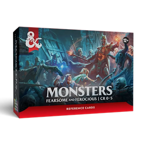 Dungeons & Dragons: Reference Cards - Monsters: Fearsome and Ferocious