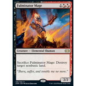 Magic löskort: Double Masters: Fulminator Mage