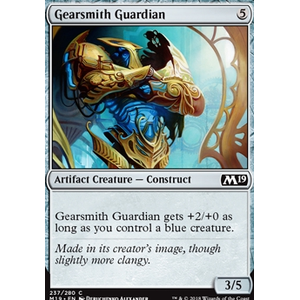 Magic löskort: Core Set 2019: Gearsmith Guardian