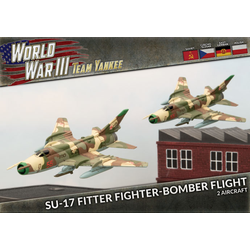 Soviet SU-17 Fitter Fighter Bomber Flight