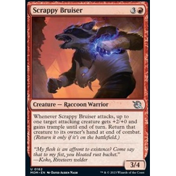 Magic löskort: March of the Machine: Scrappy Bruiser (Foil)