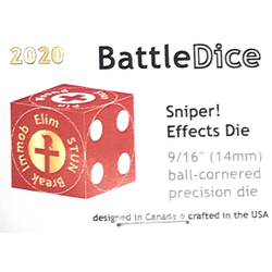 BattleDice 14mm Sniper! Effects die (1)