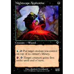 Magic löskort: Invasion: Nightscape Apprentice