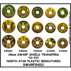 Oathmark -  Dwarf Shield Transfers 1