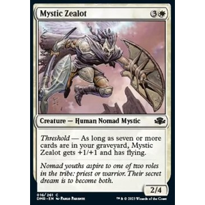 Magic löskort: Dominaria Remastered: Mystic Zealot
