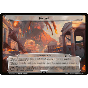 Magic löskort: Universes Beyond: Doctor Who: Planechase card bundle Timey Wimey