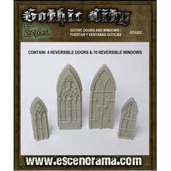 28mm Gothic Doors and Windows