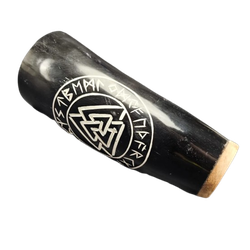 Valknut Horn Mug
