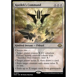 Magic löskort: Modern Horizons 3: Kozilek's Command