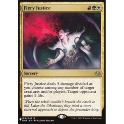 Magic löskort: The List: Fiery Justice