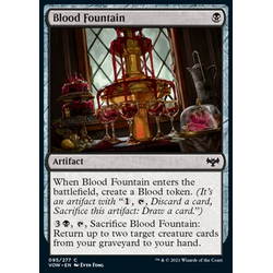 Magic löskort: Innistrad: Crimson Vow: Blood Fountain