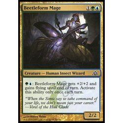 Magic löskort: Dragon's Maze: Beetleform Mage (Foil)