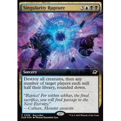 Magic löskort: Edge of Eternities: Singularity Rupture (Buy a Box promo) (Foil)
