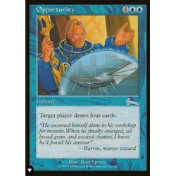 Magic löskort: The List: Opportunity