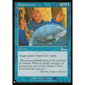 Magic löskort: The List: Opportunity