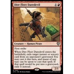 Magic löskort: Commander: Outlaws of Thunder Junction: Dire Fleet Daredevil