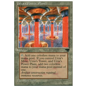 Magic löskort: Chronicles: Urza's Power Plant (V.2)