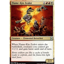 Magic löskort: Eternal Masters: Flame-Kin Zealot
