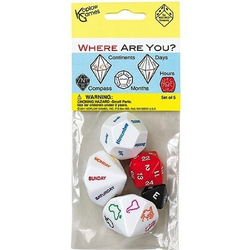 Where Are You? - Dice Set