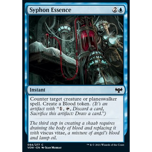 Magic löskort: Innistrad: Crimson Vow: Syphon Essence