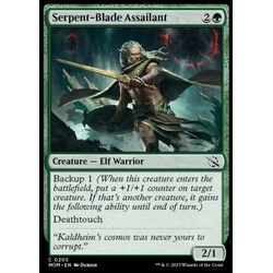 Magic löskort: March of the Machine: Serpent-Blade Assailant