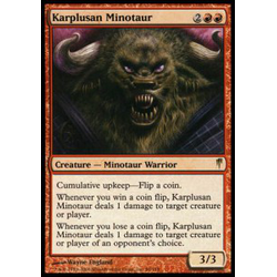 Magic löskort: Coldsnap: Karplusan Minotaur