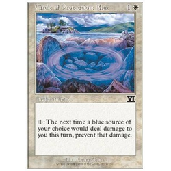 Magic löskort: 6th Edition: Circle of Protection: Blue