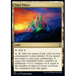 Magic löskort: Kaldheim Commander: Opal Palace