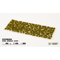 Gamer's Grass: Dry Green Tufts 2mm