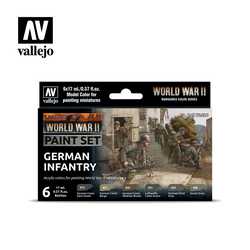 Vallejo WWII Paint Set German Infantry