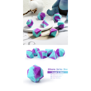 Silicone Dice Set - UFO (7)