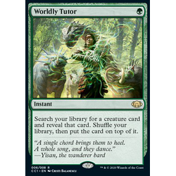 Magic löskort: Commander Collection: Green: Worldly Tutor