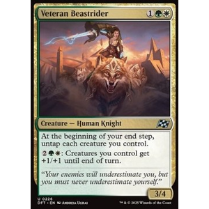 Magic löskort: Magic: Aetherdrift: Veteran Beastrider