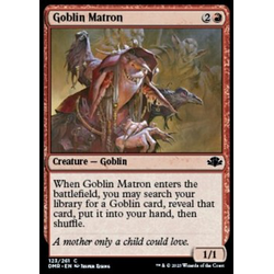 Magic löskort: Dominaria Remastered: Goblin Matron