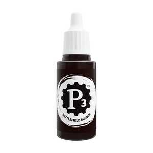 P3 Paints: Battlefield Brown (acrylic) (18ml)