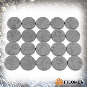 TTCombat 32mm Tomb World Bases (20)