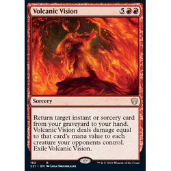 Magic Löskort: Commander: Strixhaven: Volcanic Vision