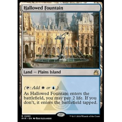 Magic löskort: Ravnica Remastered: Hallowed Fountain