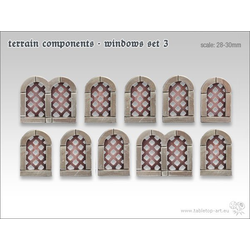 Tabletop-Art: Terrain Components - Windows Set 3 (10)