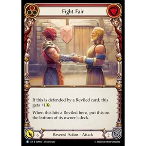 FaB Löskort: Super Slam: Fight Fair (Rainbow Foil)
