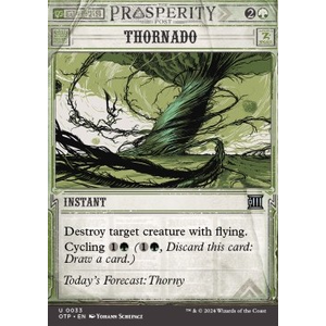 Magic löskort: Breaking News: Thornado (Foil)