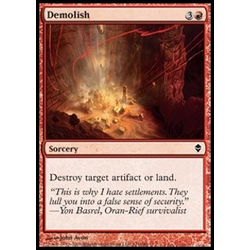 Magic löskort: Zendikar: Demolish