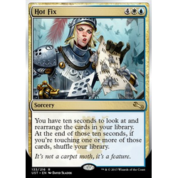 Magic löskort: Unstable: Hot Fix
