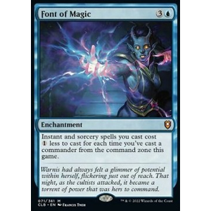 Magic löskort: Commander Legends: Battle for Baldur's Gate: Font of Magic