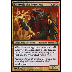 Magic löskort: Archenemy: Kaervek the Merciless
