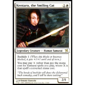 Magic löskort: Betrayers of Kamigawa: Kentaro, the Smiling Cat