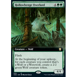 Magic löskort: Commander: Innistrad: Crimson Vow: Hollowhenge Overlord (alternative art)