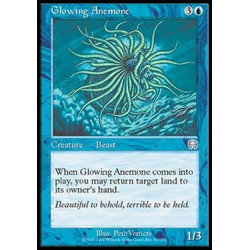 Magic löskort: Mercadian Masques: Glowing Anemone