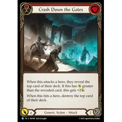 FaB Löskort: High Seas: Crash Down the Gates (Red) (Rainbow Foil)